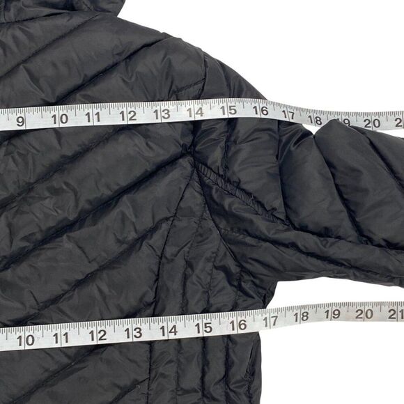 Michael Kors Womens Packable Puffer Down Coat | XS | Black | Hooded - Picture 10 of 14